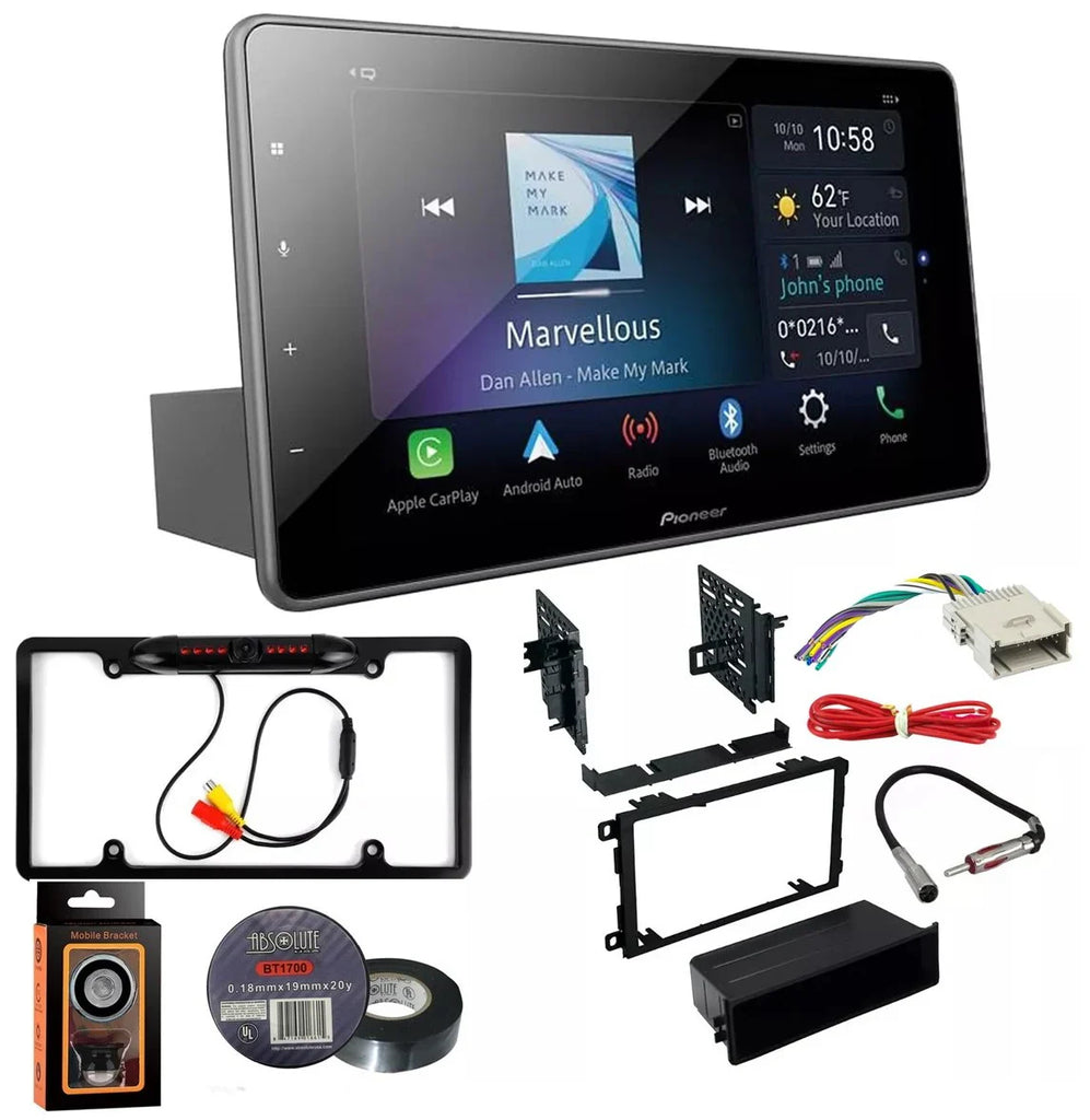 Pioneer DMH-W3000NEX 6.8" Indash Digital Media Receiver Kit Fit 2003-2006 Silverado