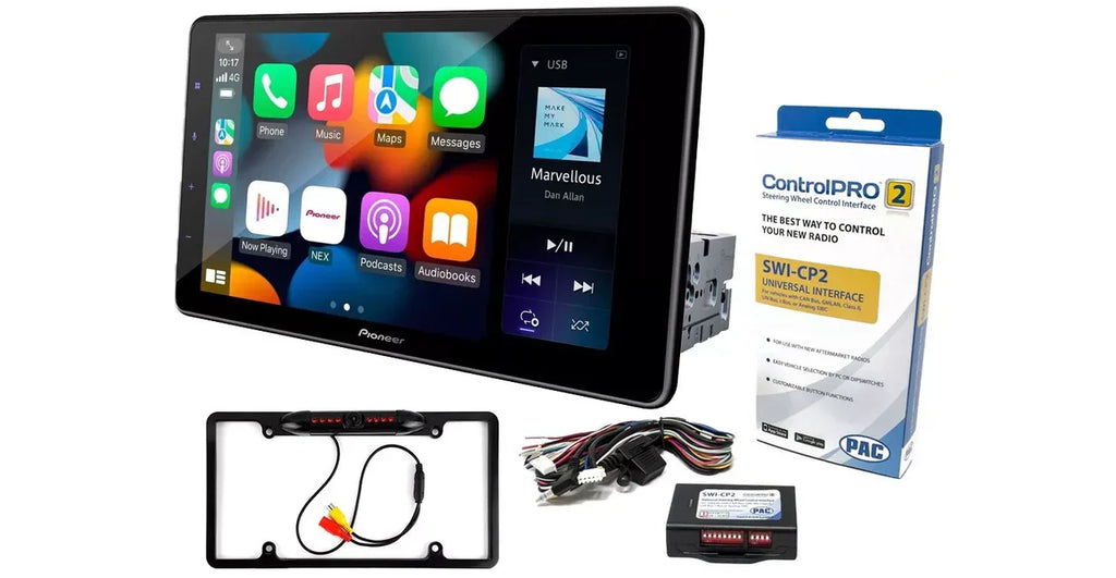 Pioneer DMH-W3050NEX 6.8" Indash Media Receiver CarPlay Android Auto + Steering Wheel Control