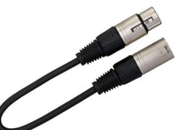 Charger l'image dans la galerie, Hosa DMX-106 Male 5-pin DMX to Female 3-pin DMX Adapter Cable - 6 inch