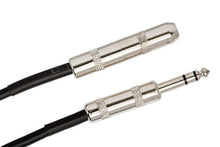 Charger l'image dans la galerie, Hosa DOC-106 1/4" Male TRS to 1/4" Female TS Insert Adapter Cable