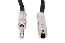 Charger l'image dans la galerie, Hosa DOC-106 1/4" Male TRS to 1/4" Female TS Insert Adapter Cable