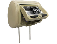 Charger l'image dans la galerie, Absolute DPH-770PKGC 7.5" Pair Cream Headrest TFT/LCD Monitor DVD/USB/SD Package