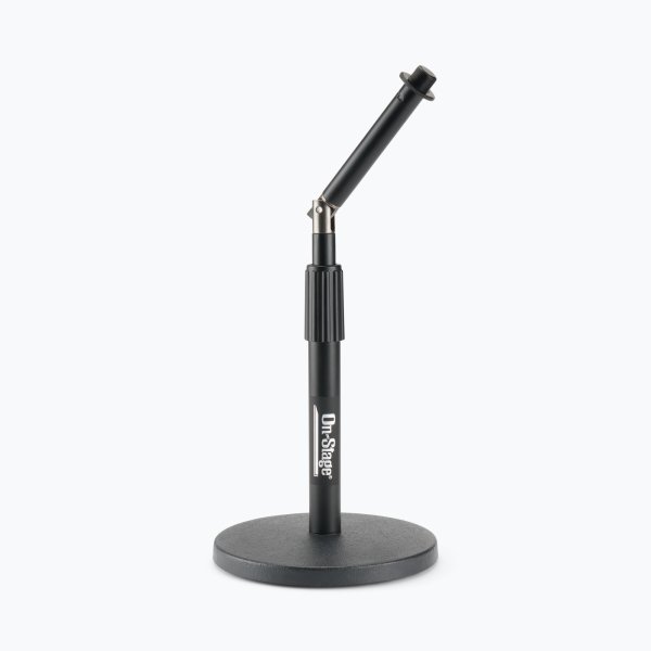 On-Stage DS8200 Adjustable Desktop Mic Stand with Rocker-Lug
