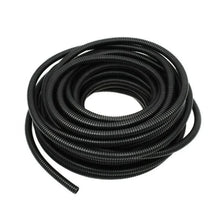 Load image into Gallery viewer, MR DJ DSLT10 100' 1" 25mm Black Split Wire Loom Conduit Tubing Sleeve Tube