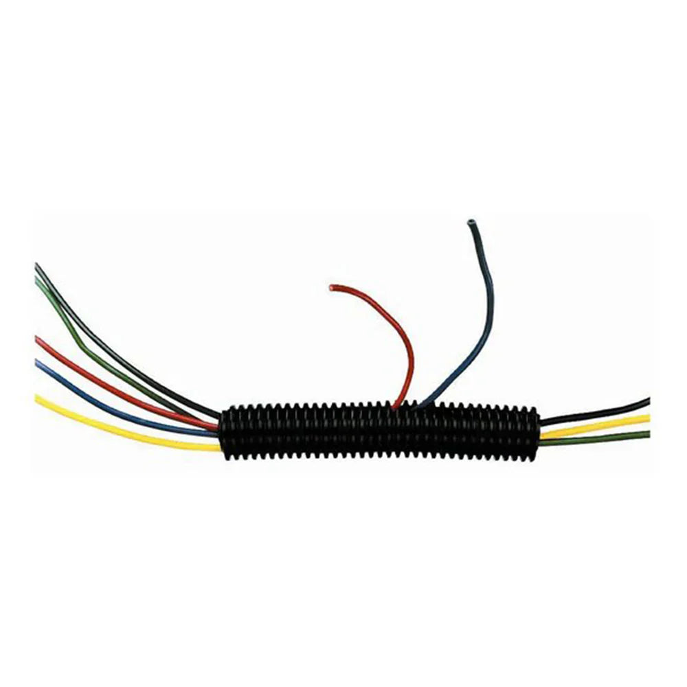 MR DJ DSLT10 100' 1" 25mm Black Split Wire Loom Conduit Tubing Sleeve Tube