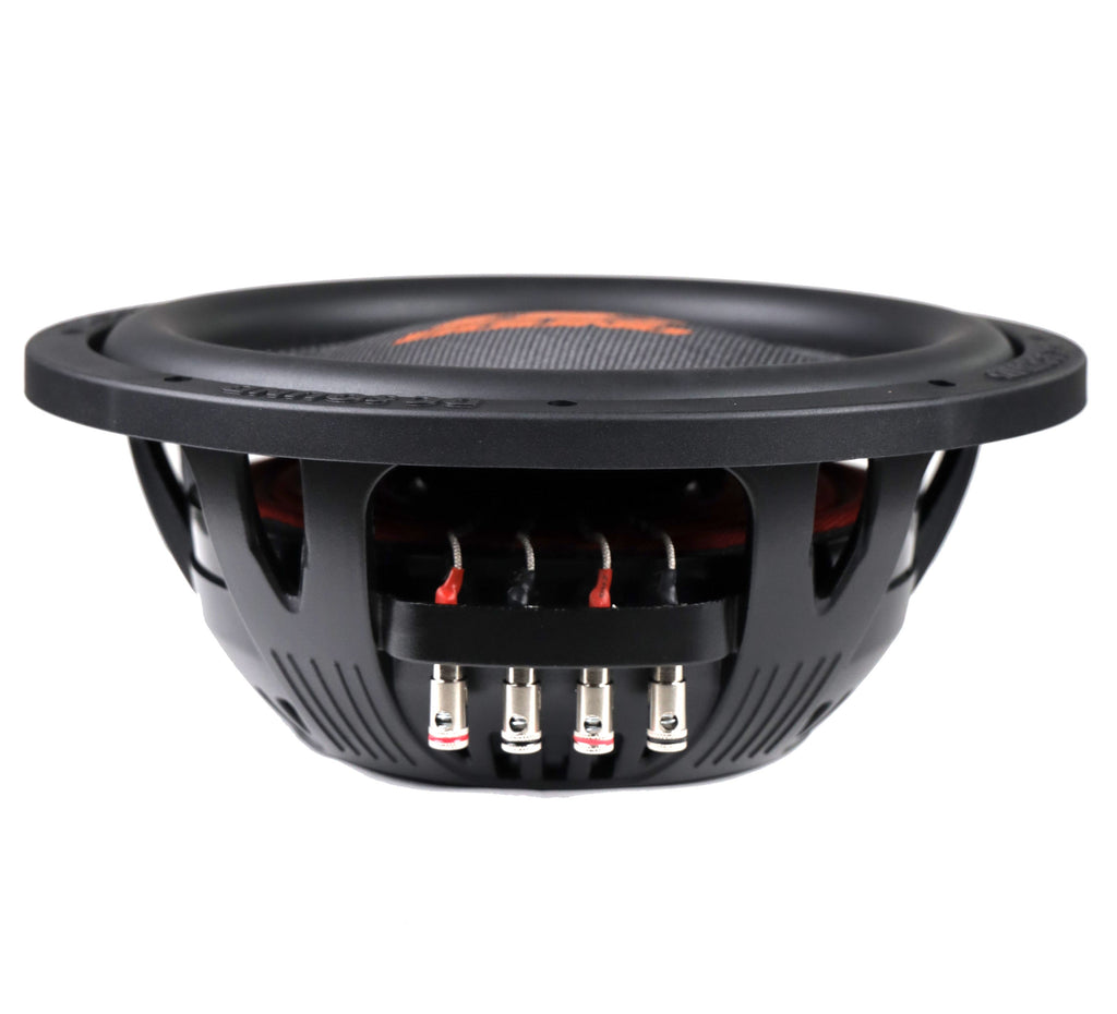 2 DC Sound DSW2000 10" Shallow-Mount  Fiber Glass Subwoofer 2000W DVC 4-Ohm
