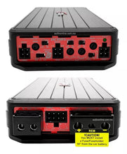 Charger l'image dans la galerie, Cerwin Vega VCU84 Compact/Micro 4 Channel Car Amplifier Class D+ 4G Amp Kit