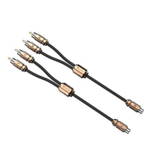 Load image into Gallery viewer, One Pair Diamond Audio HXY2M One Female to Two Male