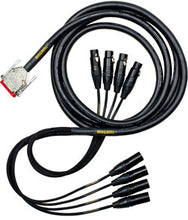 Load image into Gallery viewer, Mogami GOLD AES TD DB25 XLR 50 8-channel Digital Interface Cable - 50 feet