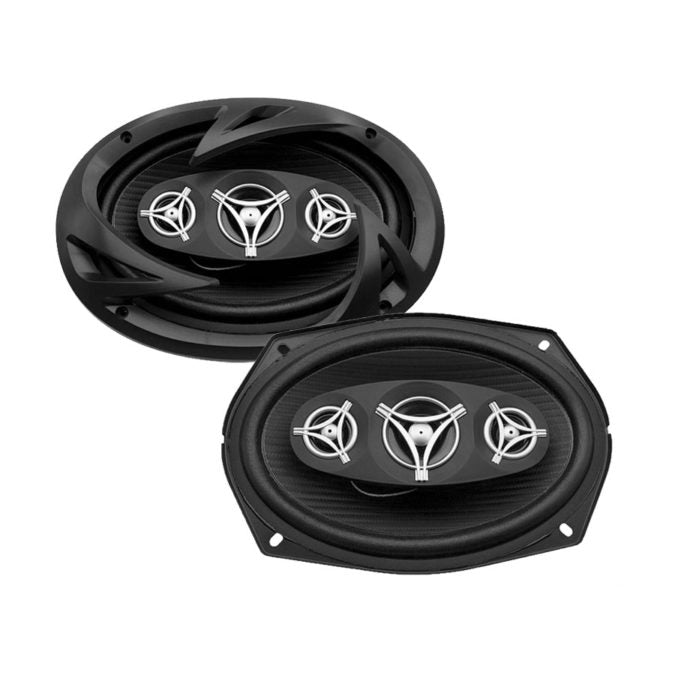 EF-694 6"x9" Front & EF-653 6.5" Rear Door Speakers Fit 2015-2024 Ford F-150