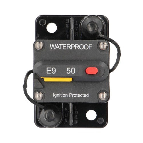 Install Bay EL-CB50MR Circuit Breaker Manual Reset w/LED 50 AMP