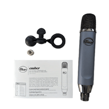 Charger l&#39;image dans la galerie, Blue Microphones Ember Small-diaphragm Condenser Microphone Small-diaphragm Cardioid Condenser Microphone with 40Hz-20kHz Frequency Response