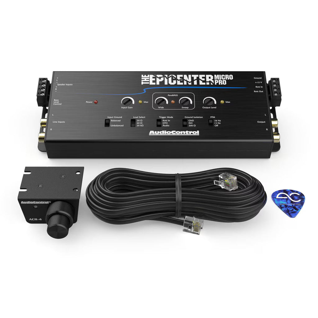AudioControl EPICENTER MICRO PRO Bass Restoration Processor & LINE Output Converter - Pro Edition