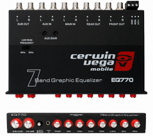 Load image into Gallery viewer, Cerwin Vega EQ770 7-Band Graphic Equalizer + BXPRO2 Digital Bass Processor