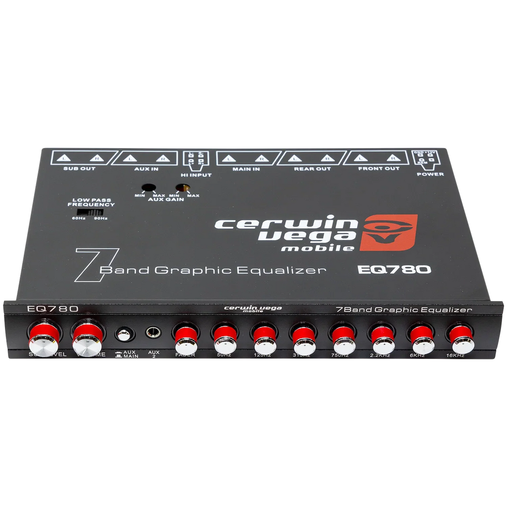 Cerwin Vega EQ780 7-Band Parametric EQ with Auxiliary Input