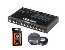 Load image into Gallery viewer, Clarion EQS755 7-Band Car Audio Graphic Equalizer + Free Absolute Electrical Tape+ Phone Holder