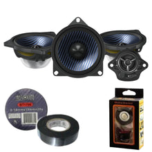Charger l'image dans la galerie, Alpine EV-40M-T 4" Front Dash Speaker Upgrade Kit Fit 17-24 Model 3 &amp; 20-24 Y Bundle