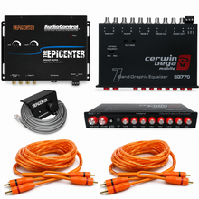 Load image into Gallery viewer, Audio Control The Epicenter &amp; Cerwin-Vega EQ-770 &amp; 2 12' Copper Rca Cable