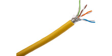 Load image into Gallery viewer, Patron Cat6 Ethernet Cable 23AWG 600Mh UL Bare Solid Copper Wire UTP 1000' Yellow