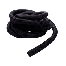 Load image into Gallery viewer, Install Bay F6N075BK 3/4in Self-Wrapping Split Braid Sleeving Black - 50ft
