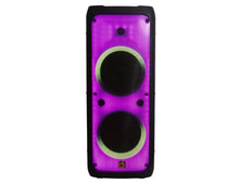 Charger l&#39;image dans la galerie, 2 MR DJ FLAME5500LED Professional Portable Dual 12” 3-Way Full-Range Powered/Active DJ PA Multipurpose Live Sound Bluetooth Loudspeaker