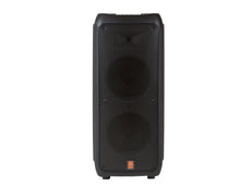 Load image into Gallery viewer, 2 MR DJ FLAME5500LED+ 5500W Dual 12” Bluetooth Rechargeable Party Speaker Flame LED Lights 2 Wireless Mic TWS Portable DJ PA System