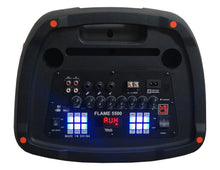 Charger l&#39;image dans la galerie, 2 MR DJ FLAME5500LED Bluetooth PA Party Speakers Liquid Crystal LED 2 x 12&quot; TWS FM USB