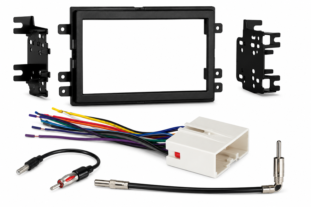 AI FMK-542 Dash Kit Fits select 2004-07 Ford and Mercury vehicles double-DIN Package