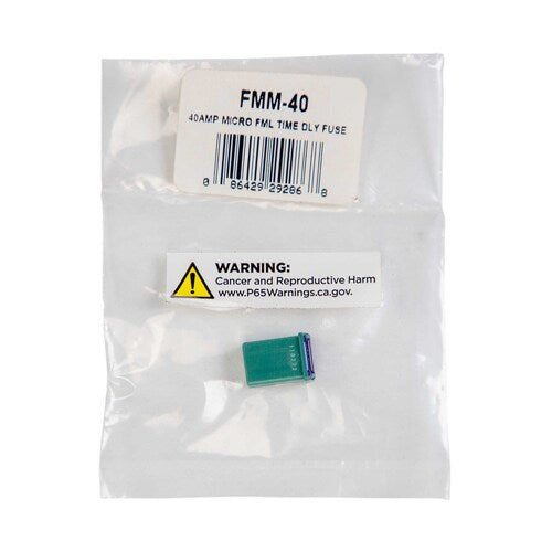 Install Bay FMM-40 40 Amp Micro Female Time Delay Fuse - Each