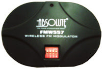 Load image into Gallery viewer, Absolute  FMW557 Wireless FM Stereo Modulator with 8 Frequency Setting
