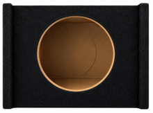 Load image into Gallery viewer, Absolute FO97UP-10D Ford F-150 SuperCab / Extended Cab 1997-Up Single 10" Down-Firing Subwoofer Enclosure – Vehicle-Specific Under-Seat MDF Truck Box