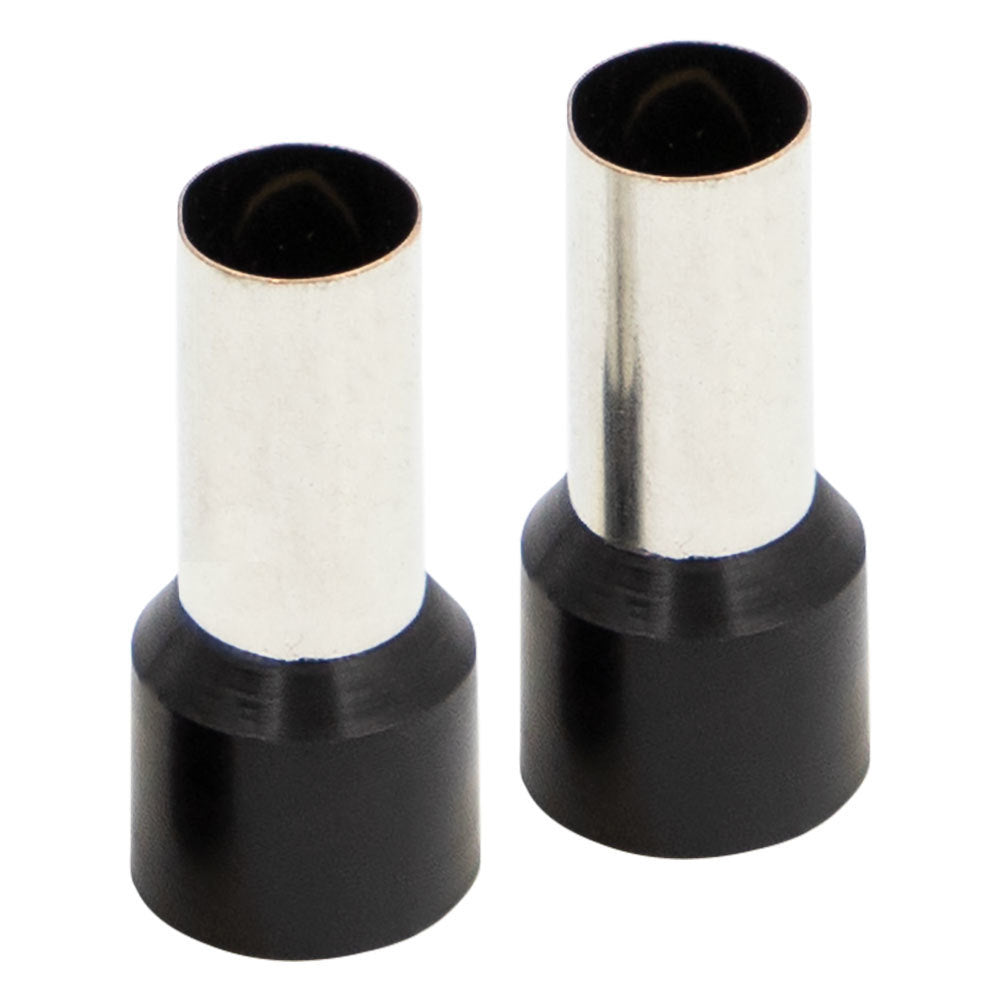 Install Bay FRL10BK Ferrules - Black 1/0GA - 50 per Bag