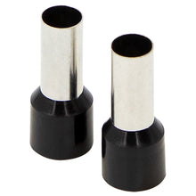 Load image into Gallery viewer, Install Bay FRL4BK Ferrules - Black 4GA - 50 Per Bag