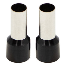 Load image into Gallery viewer, Install Bay FRL4BK Ferrules - Black 4GA - 50 Per Bag