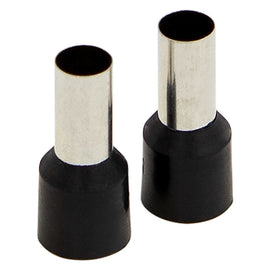 Install Bay FRL8BK Ferrules - Black 8GA - 50 Per Bag