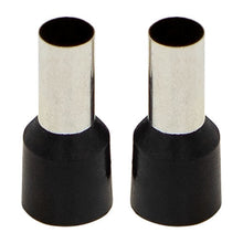 Load image into Gallery viewer, Install Bay FRL8BK Ferrules - Black 8GA - 50 Per Bag