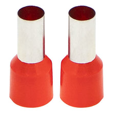 Charger l'image dans la galerie, Install Bay FRL8RD Ferrules - Red 8GA - 50 Per Bag