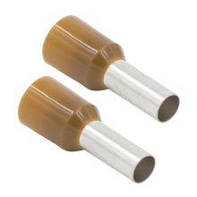 Load image into Gallery viewer, Install Bay FVBR8 Brown 8 GA Ferrules - Package of 100