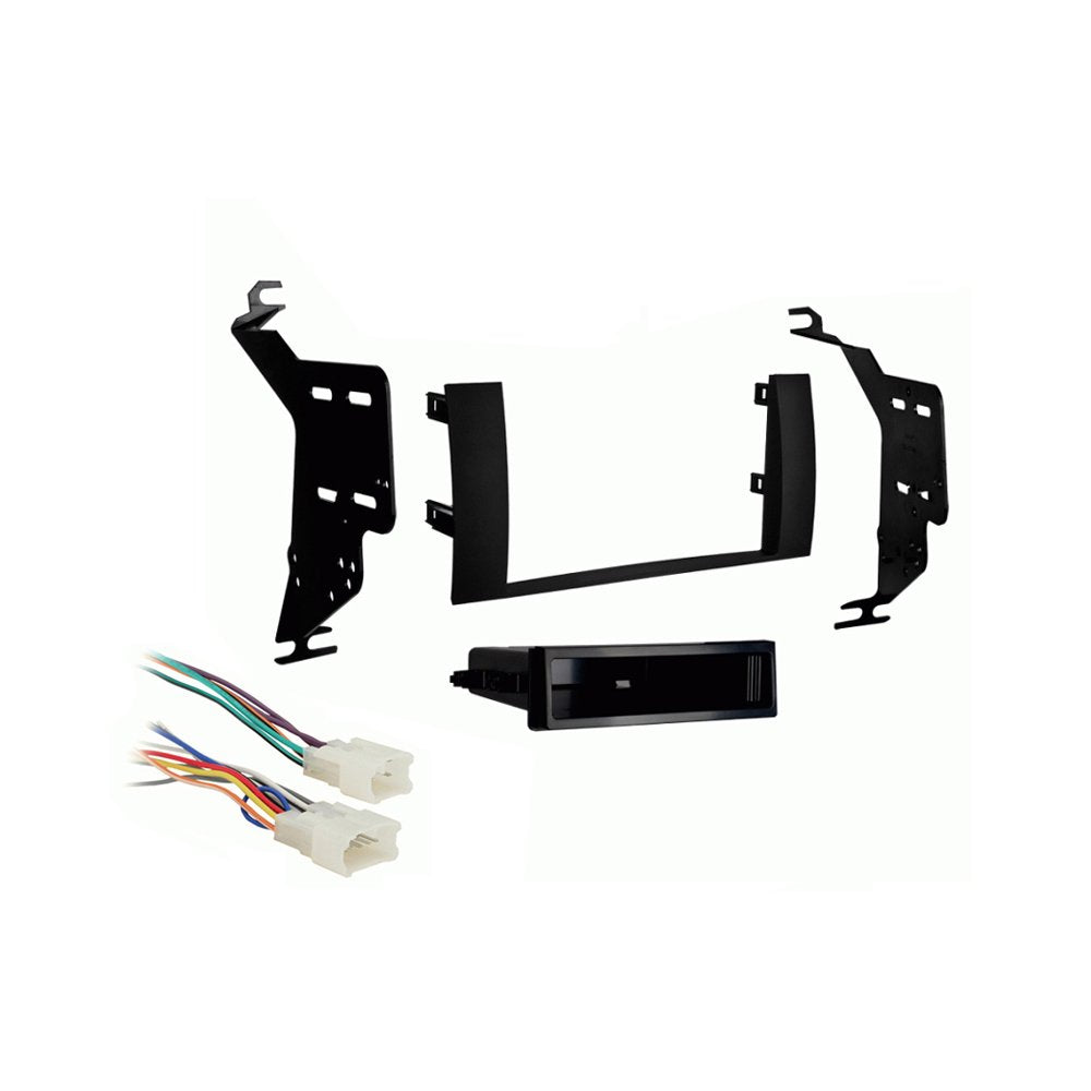 Metra 99-8240B Single-DIN Dash Kit Compatible Fits Toyota Prius 2004-2009 Bundle