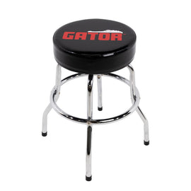 Gator Cases G-LOGOSTOOL Branded 24” Padded Swivel Player’s Stool