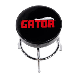 Gator Cases G-LOGOSTOOL Branded 24” Padded Swivel Player’s Stool