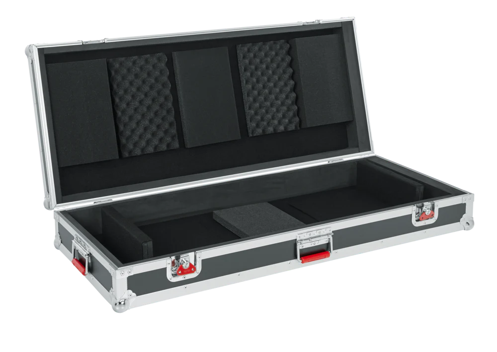 Gator Cases G-TOUR-88V2SL Slim 88 Note Road Case w/ wheels