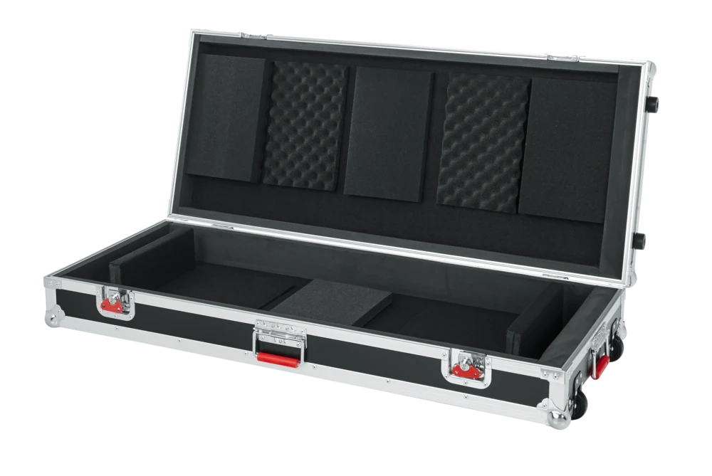 Gator Cases G-TOUR-88V2SL Slim 88 Note Road Case w/ wheels