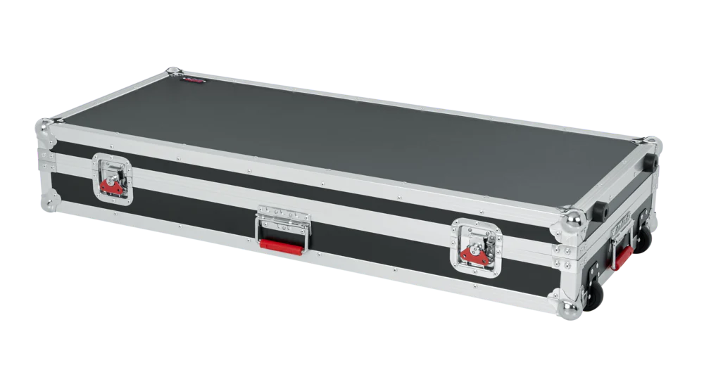 Gator Cases G-TOUR-88V2SL Slim 88 Note Road Case w/ wheels