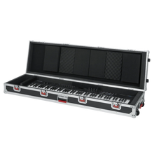Load image into Gallery viewer, Gator Cases G-TOUR 88V2 88 Note Road Case w/ wheels
