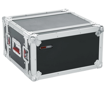 Charger l'image dans la galerie, Gator Cases G-TOUR EFX6 6U Shallow Audio Road Rack Case