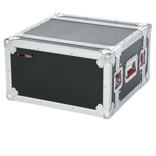 Charger l'image dans la galerie, Gator Cases G-TOUR EFX6 6U Shallow Audio Road Rack Case