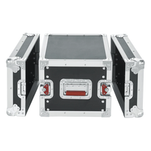 Charger l'image dans la galerie, Gator Cases G-TOUR EFX6 6U Shallow Audio Road Rack Case