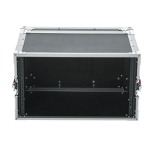Charger l'image dans la galerie, Gator Cases G-TOUR EFX6 6U Shallow Audio Road Rack Case