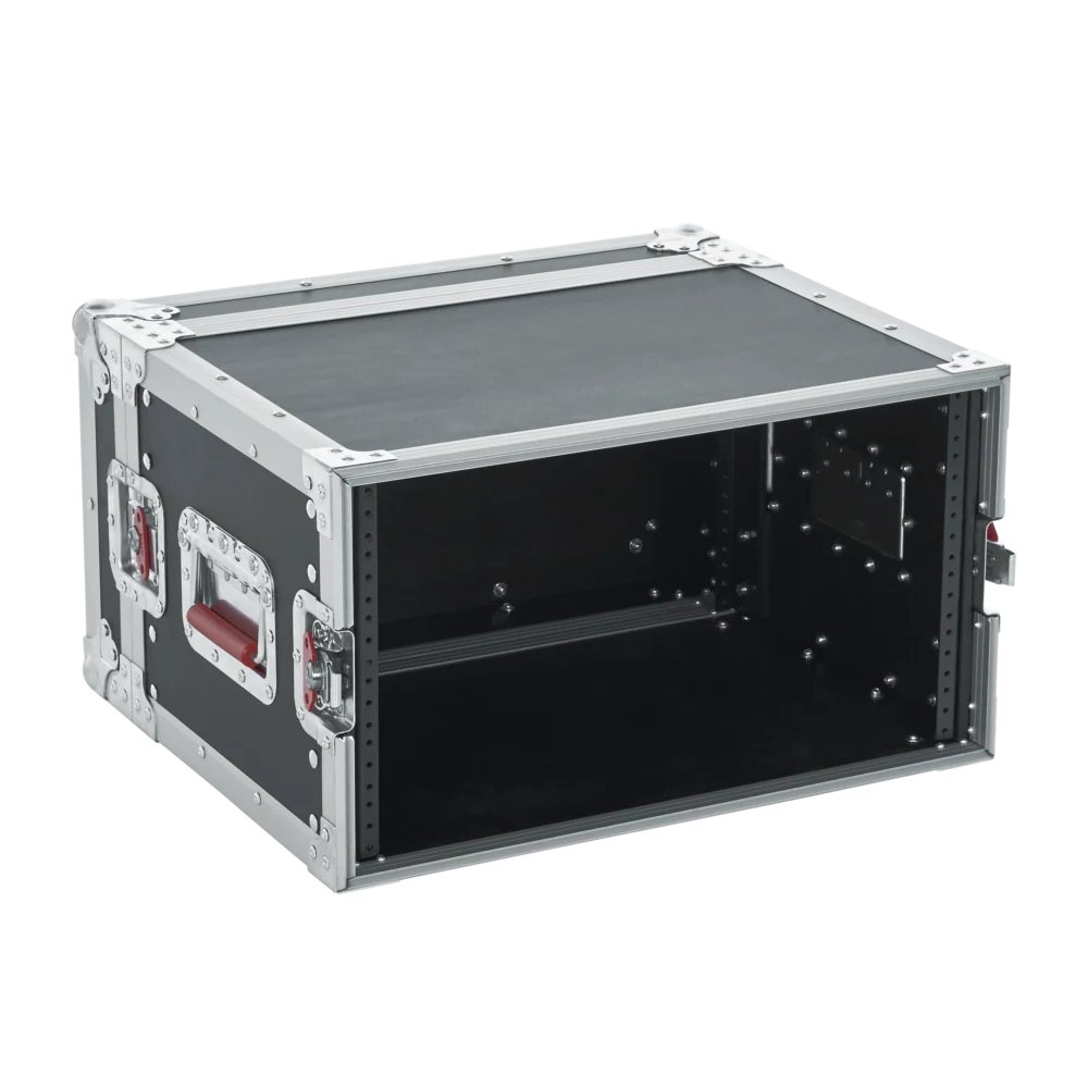Gator Cases G-TOUR EFX6 6U Shallow Audio Road Rack Case